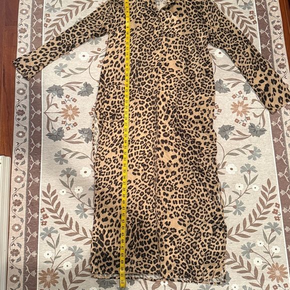 House of Harlow 1960 x REVOLVE Delaney Duster in Leopard - Picture 10 of 12